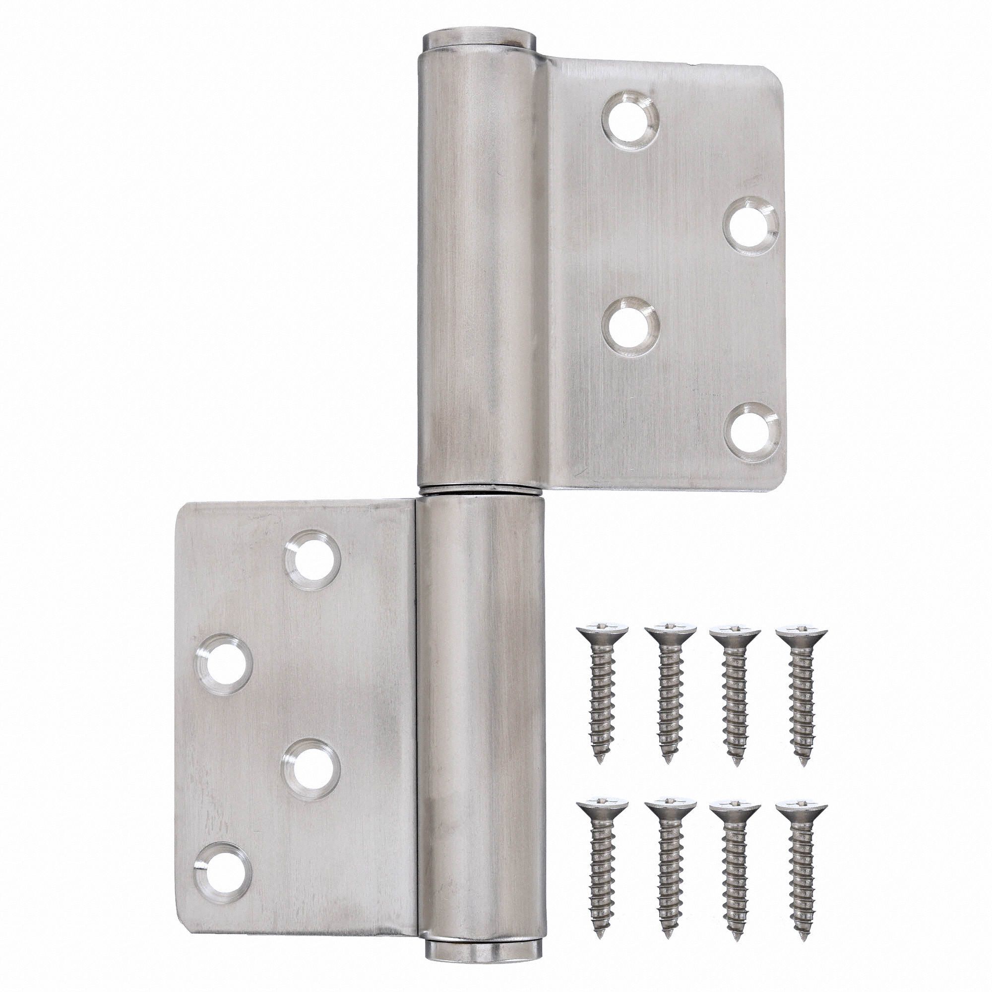 handed Stainless steel Lift off hinge 90 x 38 mm / 1pcs 