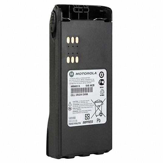 Motorola OEM HNN4001A Impres 1800 mAh Battery HT750 HT1250 HT1550 PRO7150 & More 