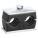 VIBRATION-DAMPENING BETA CLAMP: RIBBED BORE, STEEL CLAMP, FOR 2 LINES