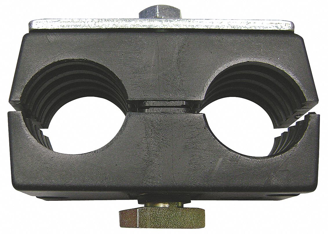 BEHRINGER PIPE SYSTEMS TW2062PP Tube Clamp Kit,Tube 5/8 In,ZincPlated