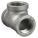 TEE: MALLEABLE IRON, ¾ IN X ¾ IN X ¾ IN FITTING PIPE SIZE, CLASS 150