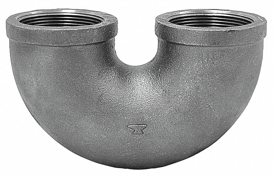 ANVIL Open Return Bend, FNPT, 1/2 in Pipe Size Pipe Fitting 4WHW6