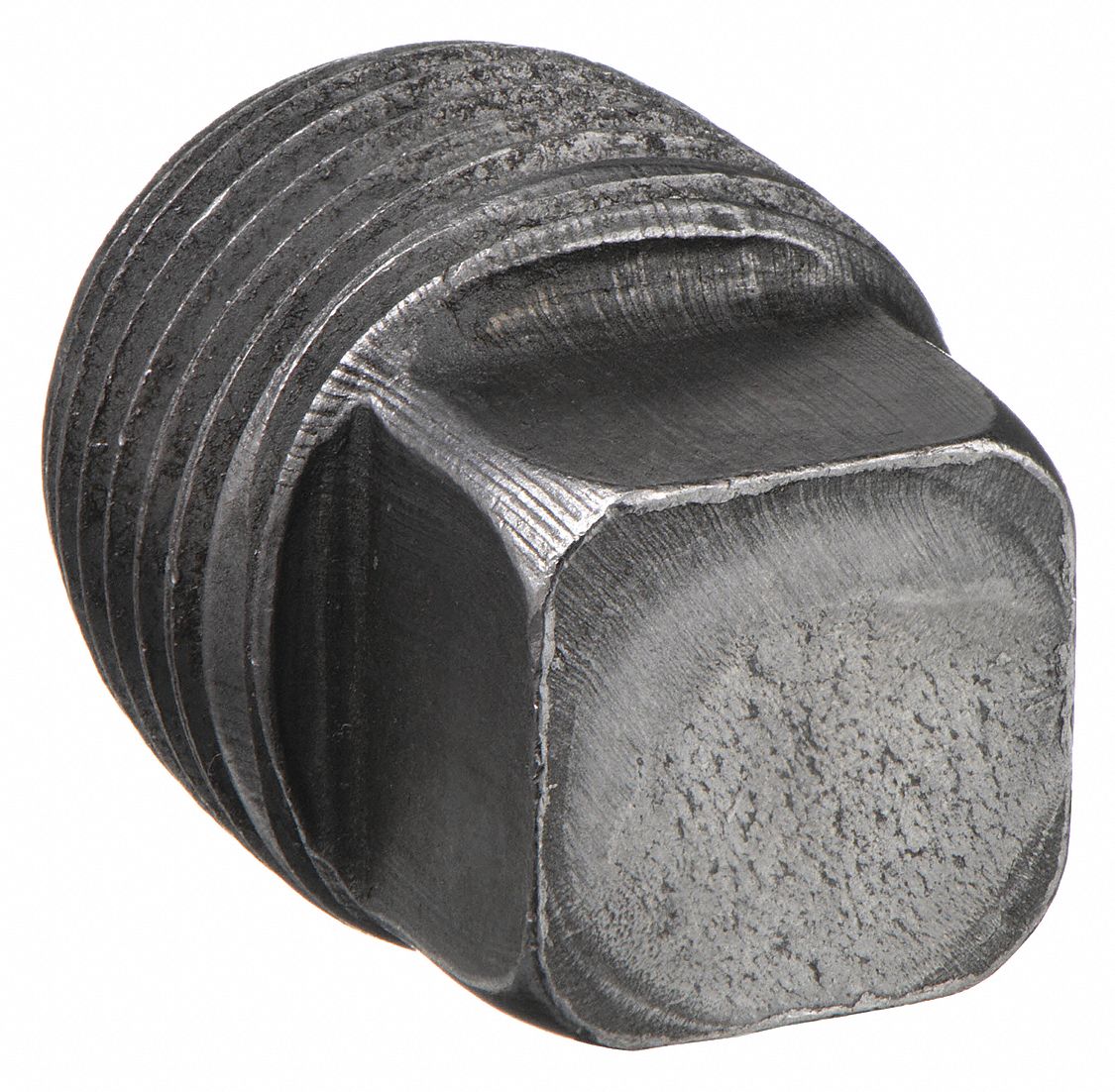 SQUARE HEAD PLUG: MALLEABLE IRON, ¼ IN FITTING PIPE SIZE, MALE NPT, CLASS 150