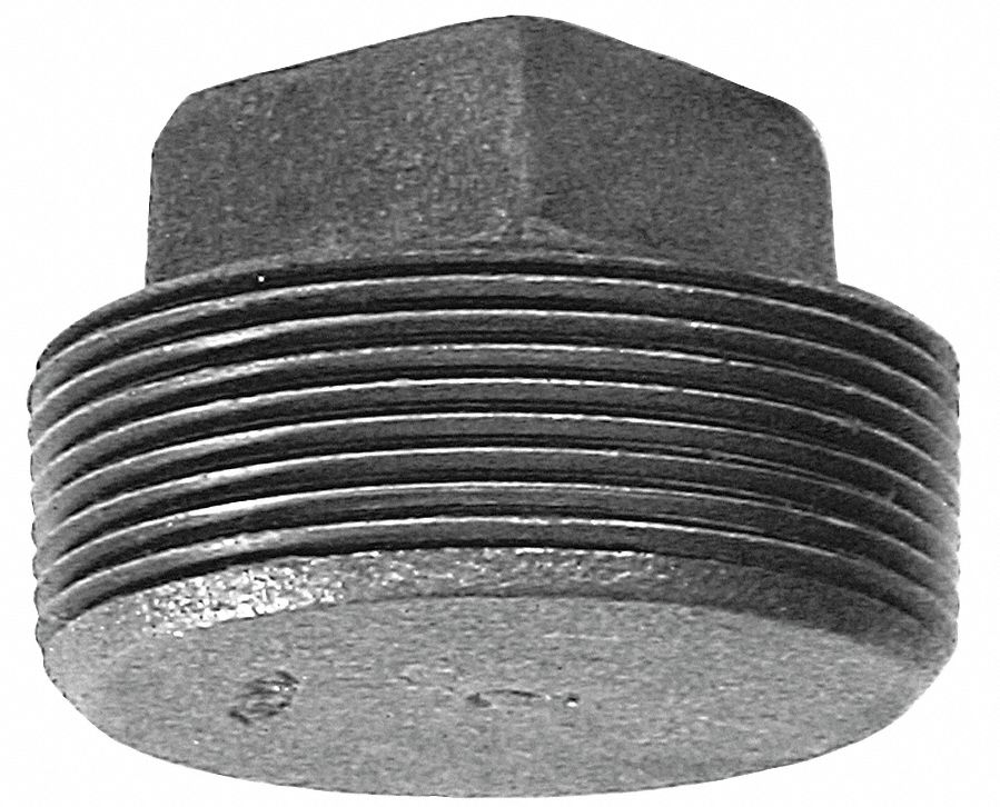 Square Head Plug, Solid,150,1/8 In.,NPT