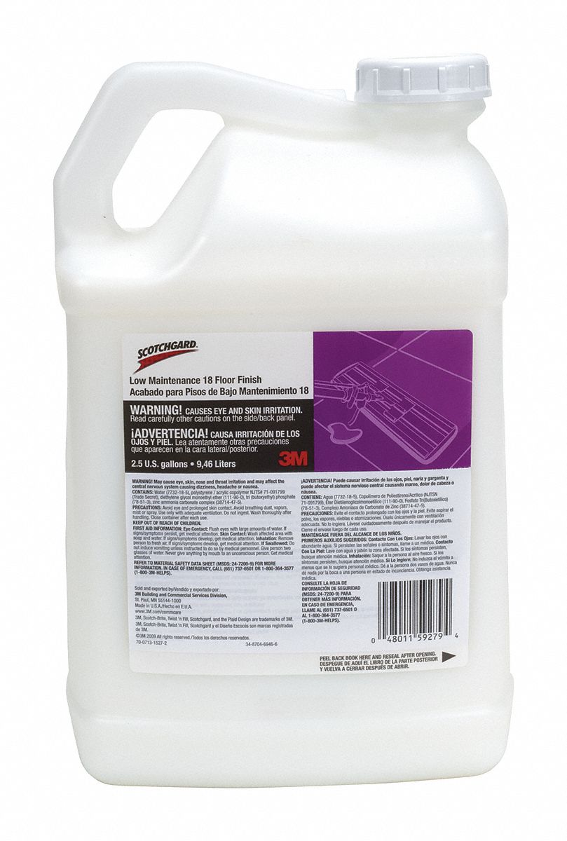 Floor Finish High Gloss 2.5 gal Jug PK2