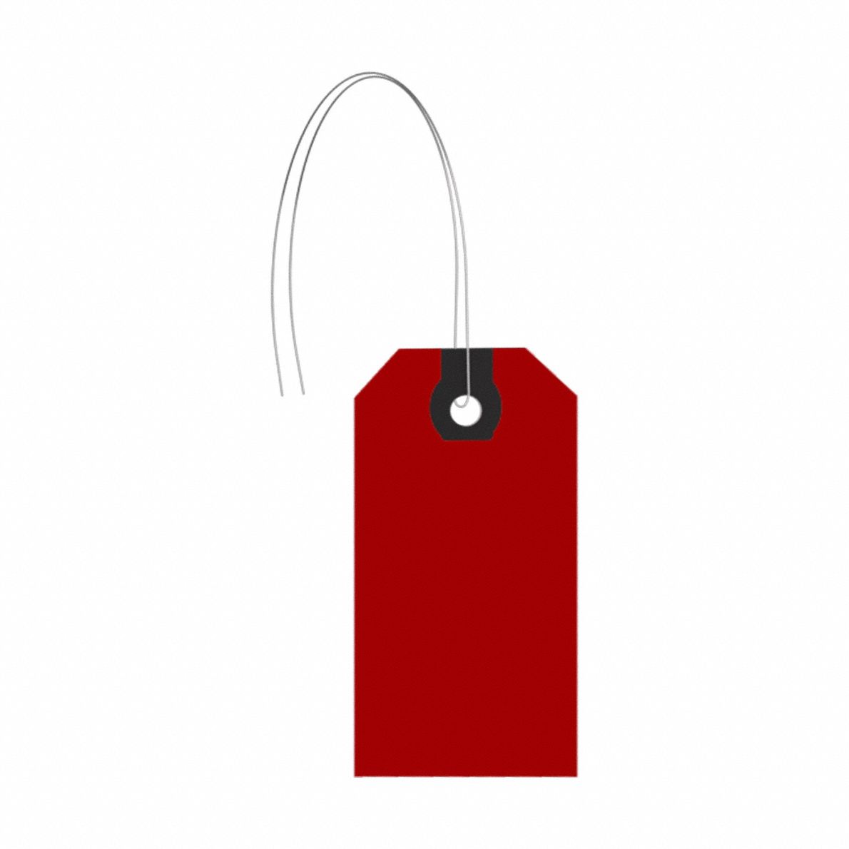 Shipping Tag: #3, 3 3/4 in Tag Ht, 1 7/8 in Tag Wd, 13 Points, Paper, 1, 000 PK