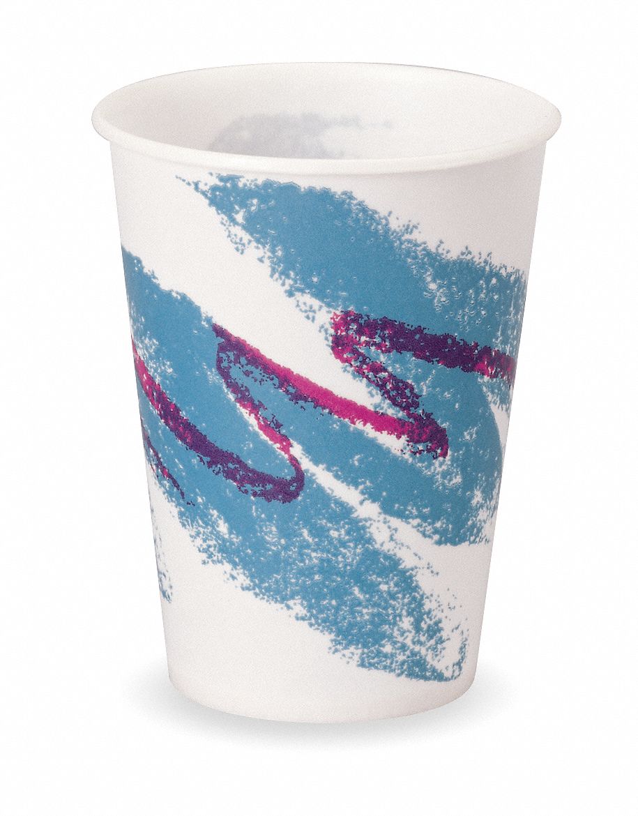 Paper Flat Bottom Cup, 480 PK Grainger