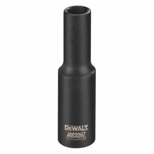 DEWALT, 1/2 in Drive Size, 15/16 in Socket Size, Impact Socket 4WLP6