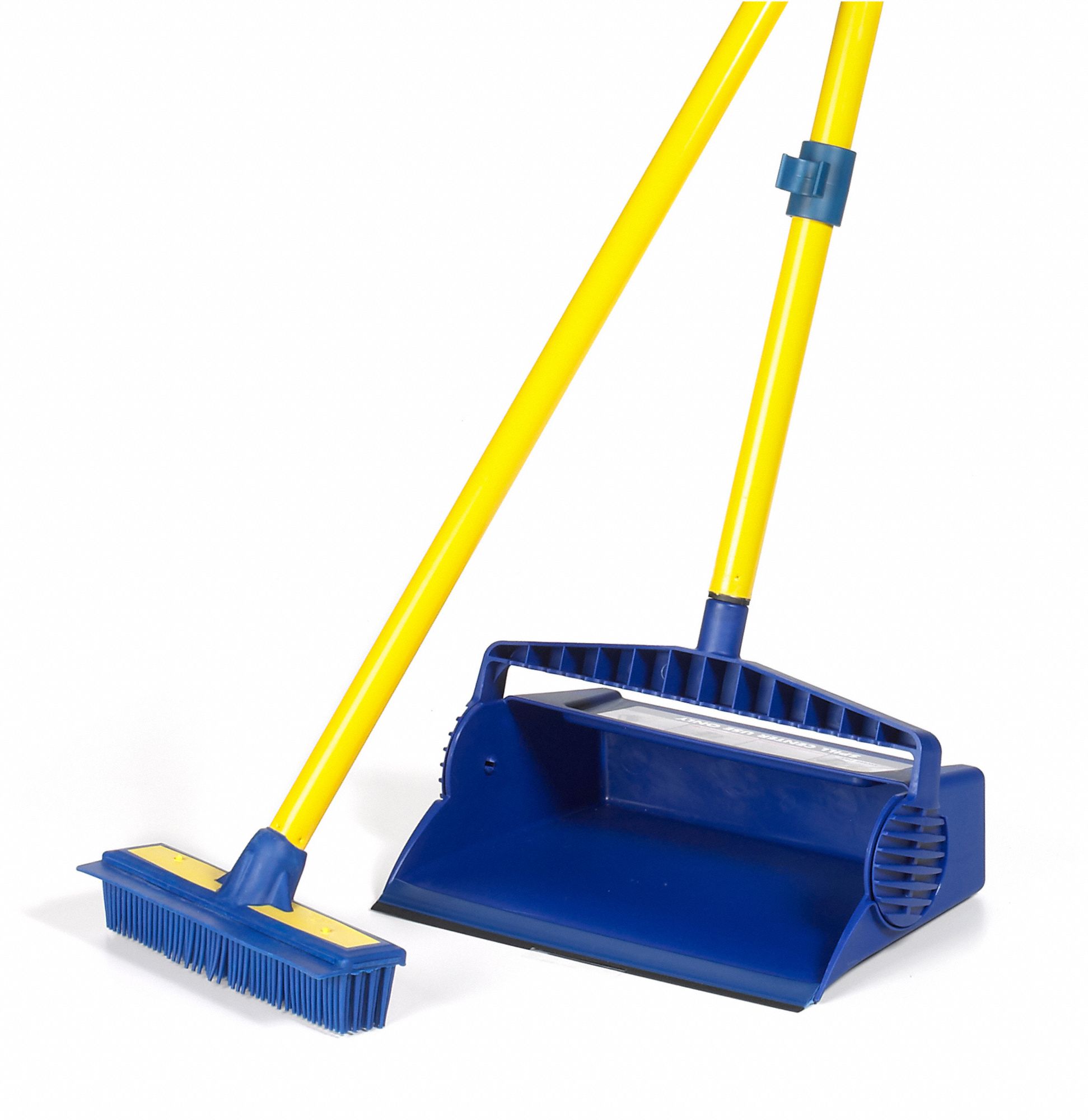 NOVUS PRODUCTS Lobby Broom and Dust Pan, 39" Overall Length 4WLX9