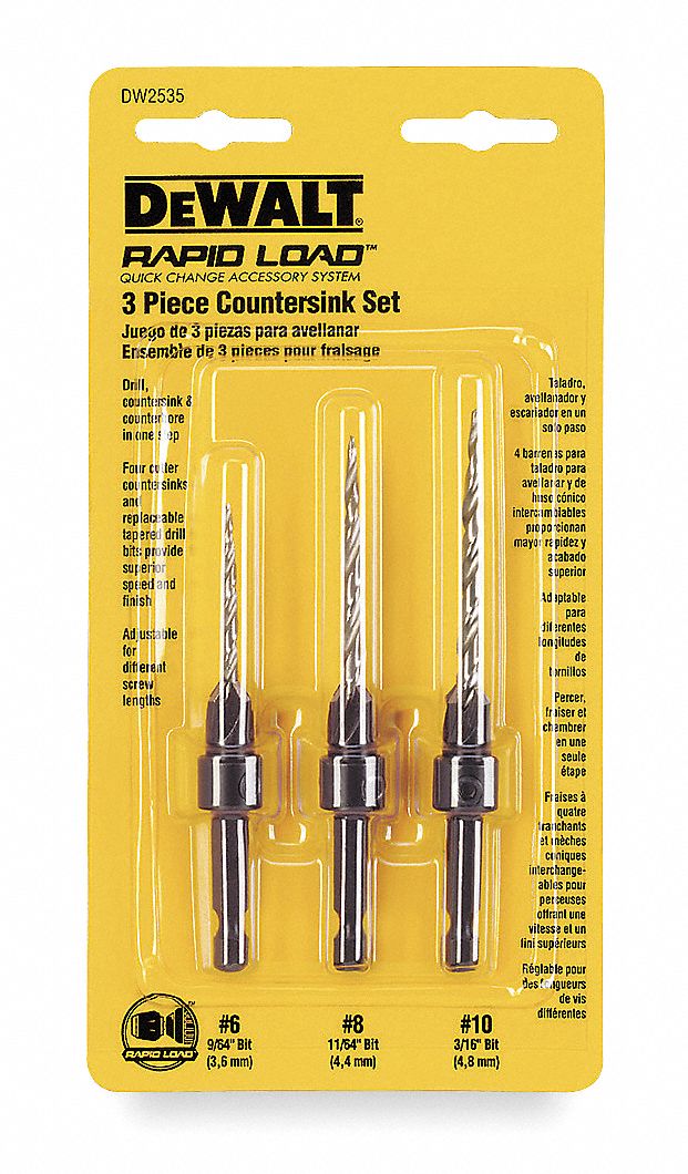 9/16 S&D SILVER & DEMING DRILL BIT Extra Long Combine Drill and  Countersink Bit