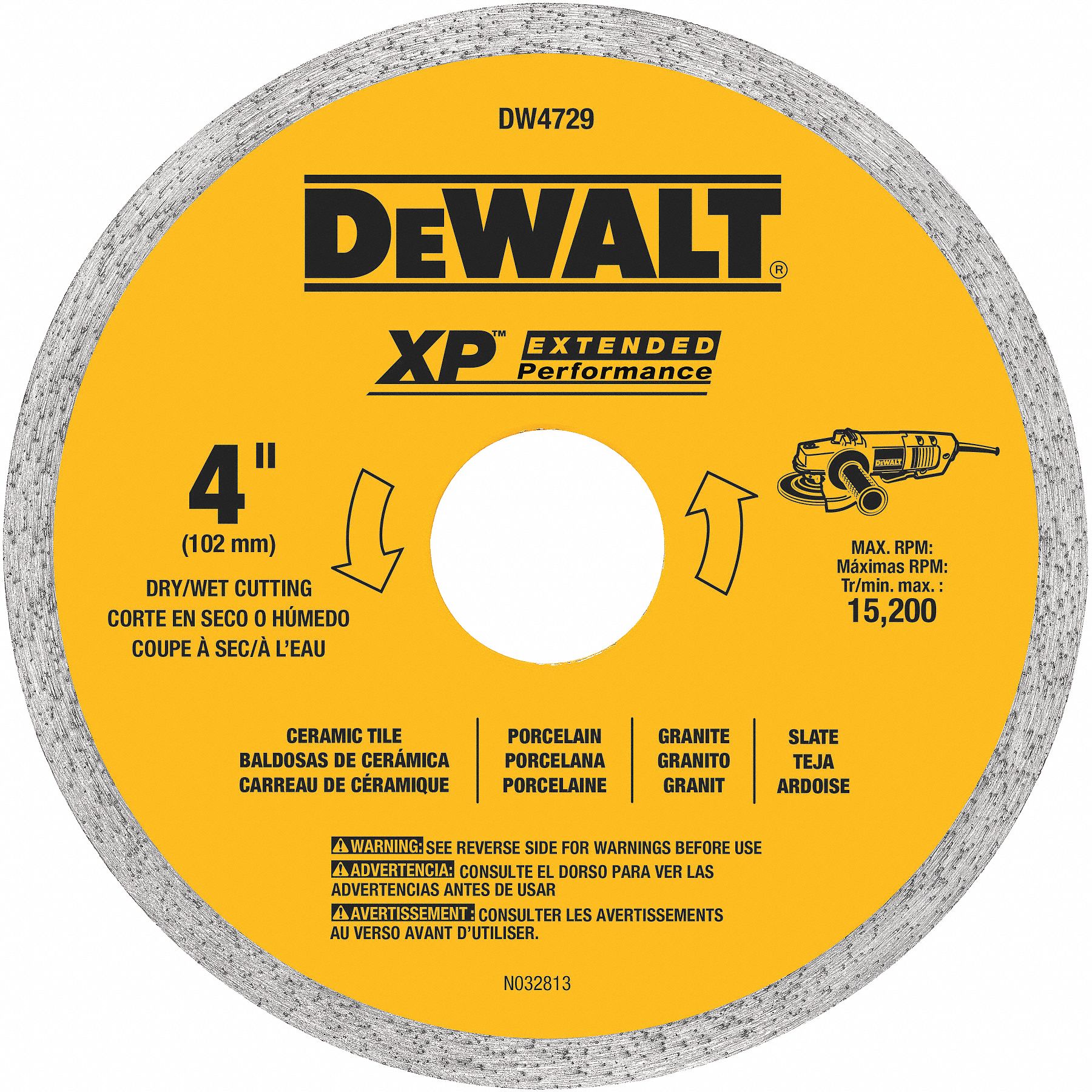 Dewalt wet dry on sale masonry saw