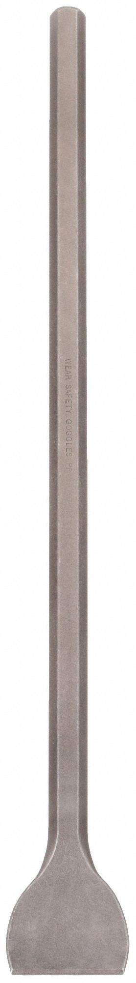 CLAPBOARD CHISEL, 2 IN BLADE W, 18 IN OVERALL L, STEEL, FOR WOOD