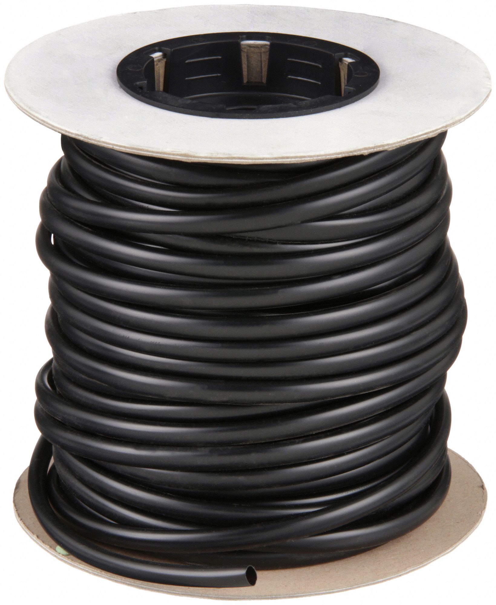 Heat Shrink Tubing, Medical Grade: 0.09 in I.D. Before Shrinking, 100 ft Lg, Black, 2:1