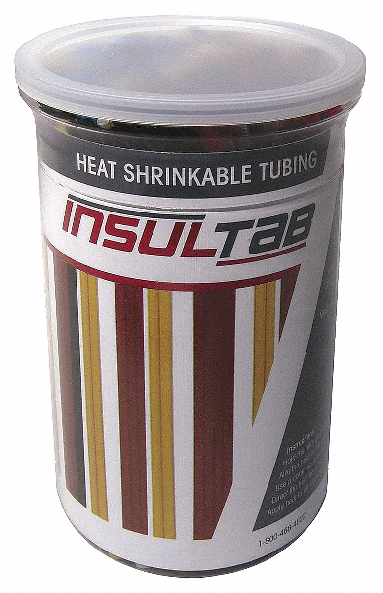 4WNJ3 - Heat Shrink Tubing Kit Black 175 Pc