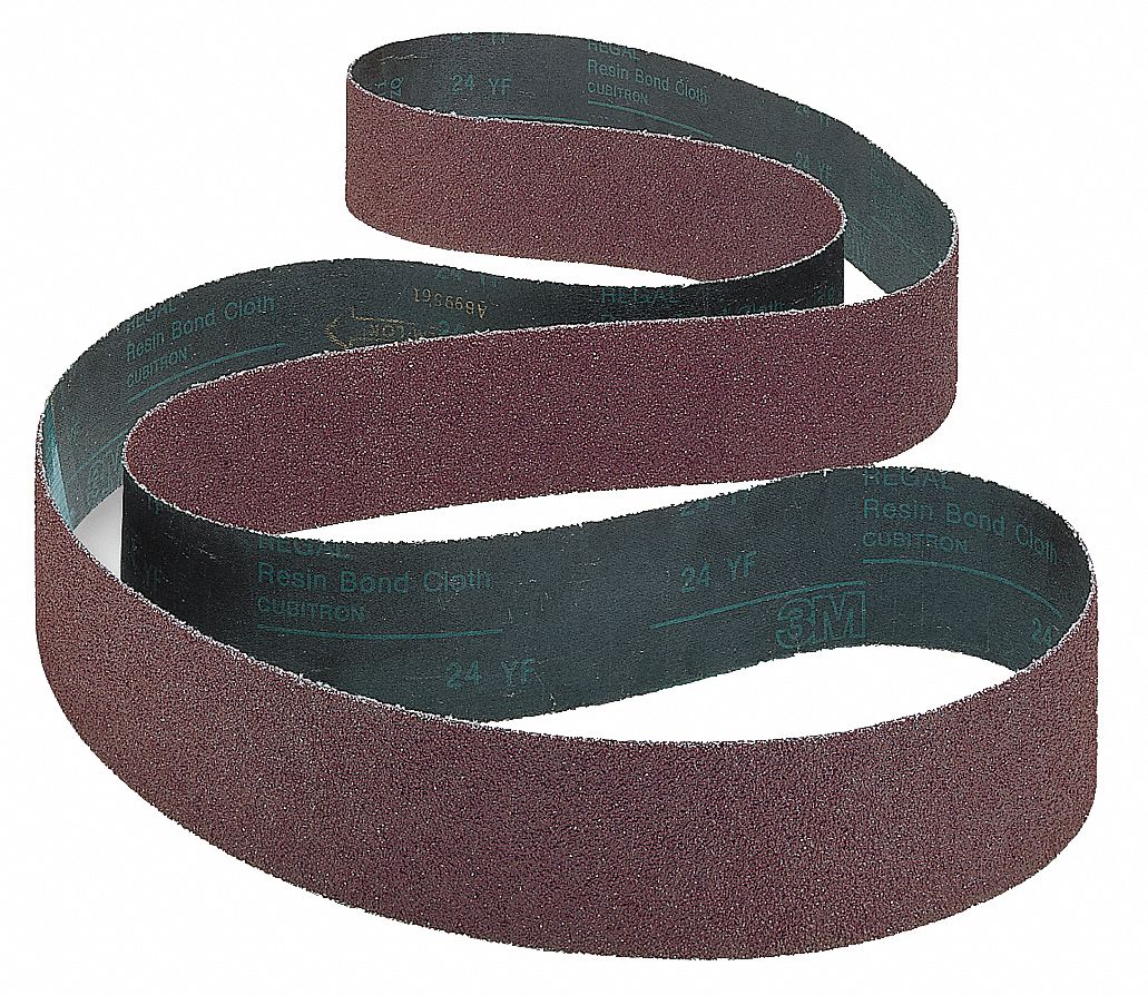 thumbnail image 2 of Red Label Abrasives 4 X 24 Inch 320 Grit Silicon Carbide Sanding Belts – 3-Pack 2 of 2