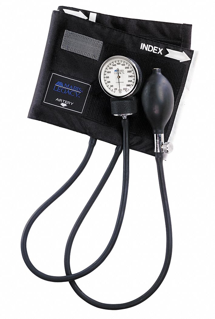 MABIS Aneroid Sphygmomanometer, Arm, Large Adult, 13 in to 20 in Cuff