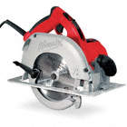CIRCULAR SAW, CORDED, 120V AC, 15A, 7¼ IN DIA, 1 3/16 IN, 2 7/16 IN CUTTING, ⅝ IN ARBOUR