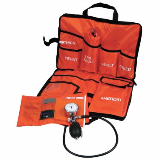 Orange Aneroid Sphygmomanometer