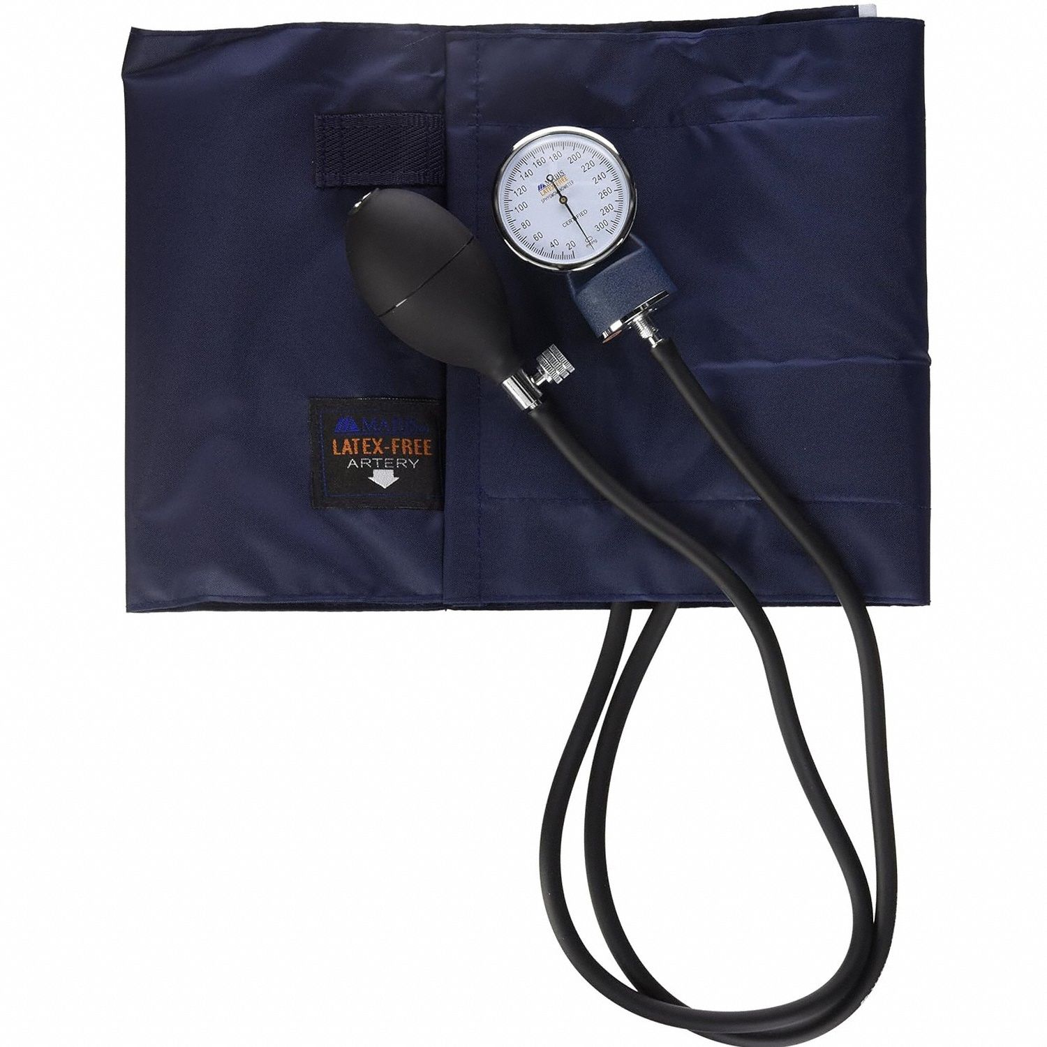Blood Pressure Unit: Blood Pressure Unit, Thigh, Adult, Nylon, Adult Cuff Named Size, Blue