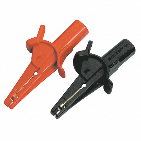 Alligator Clip with Pigtail (4 Pack) - Elmwood Electronics