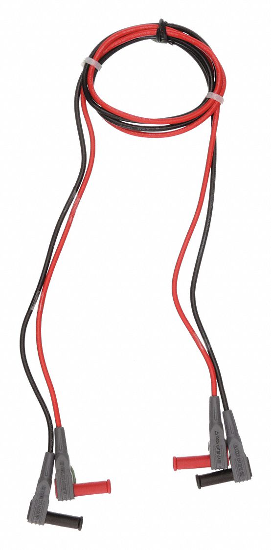 MODULAR SILICONE TEST LEAD SET 52IN