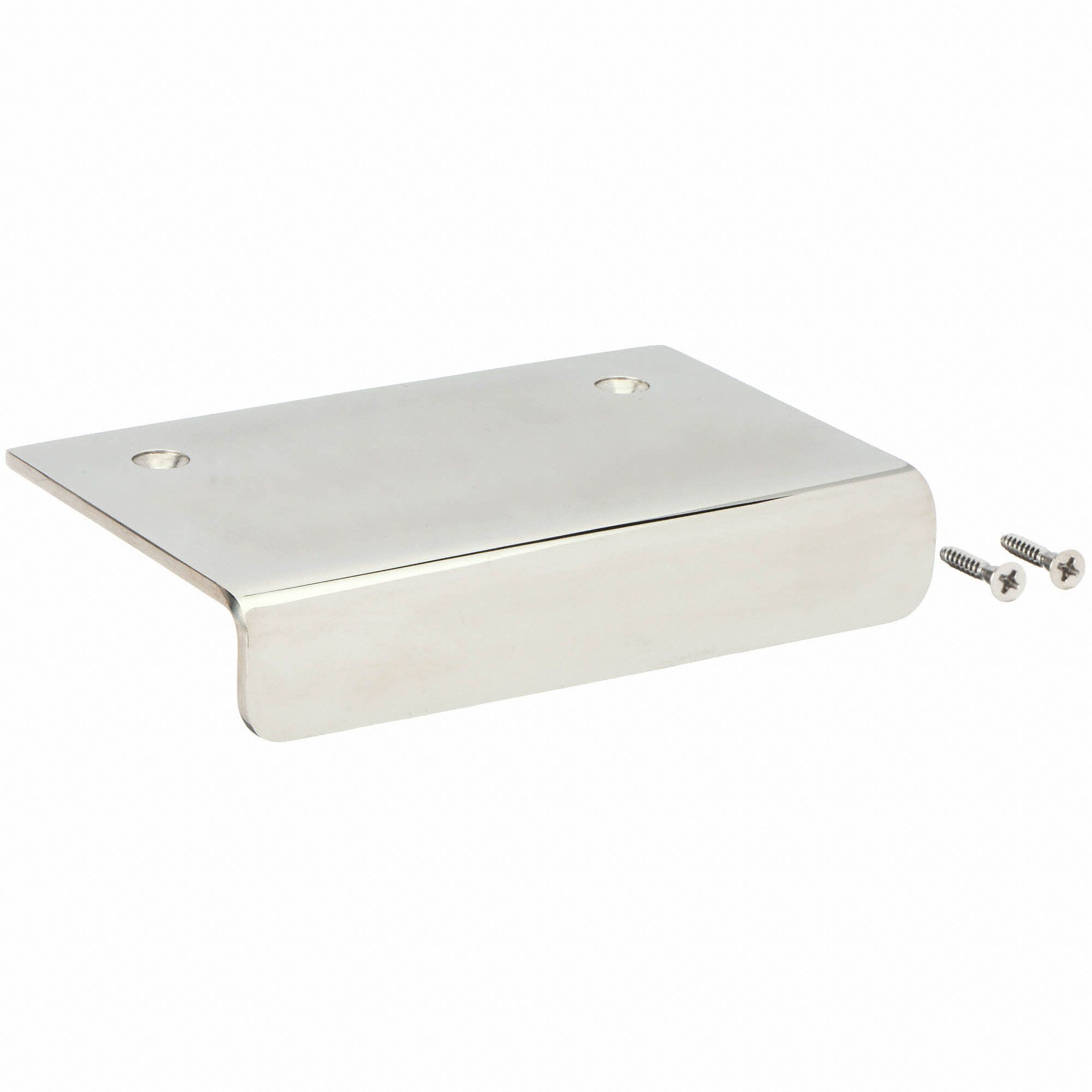 SUGATSUNE Edge Pull Handle Threaded Holes, 304 Stainless Steel