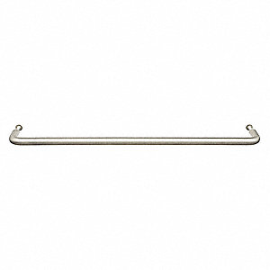 PULL HANDLE,THREADED HOLES,12 IN. H