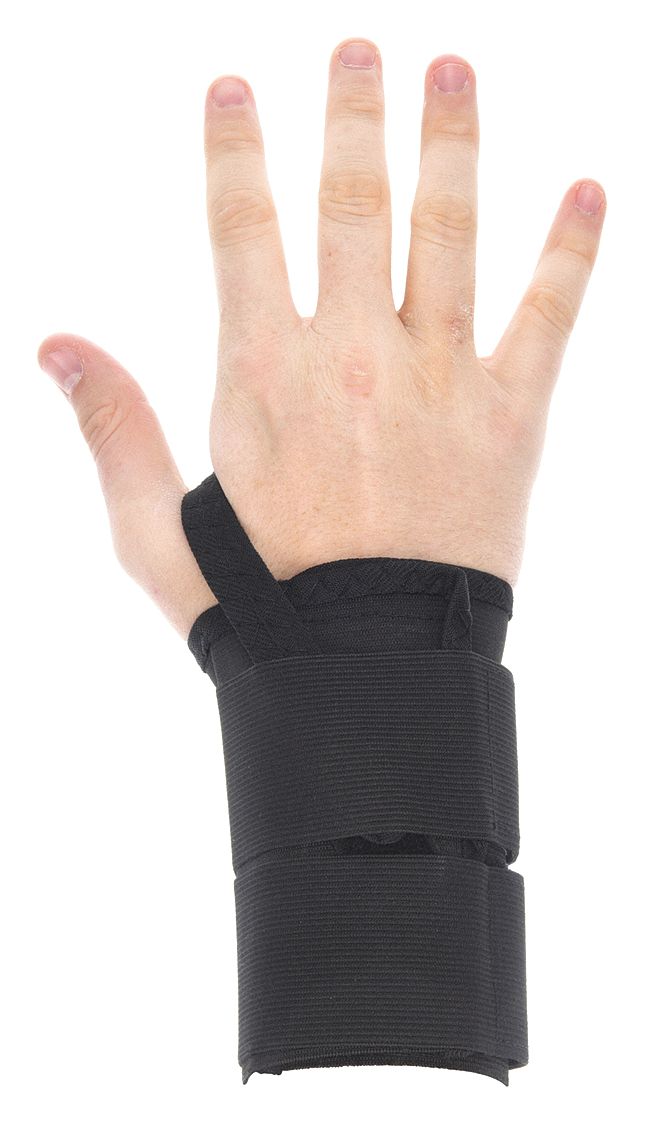 WRIST WRAP AMBIDEXTROUS BLACK S/M