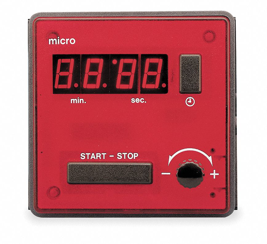 digital watch with interval timer