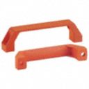 Glass Ball Reinforced, Polyamide PA 6 Pull Handle with Painted Finish, Orange; Hardware Not Included