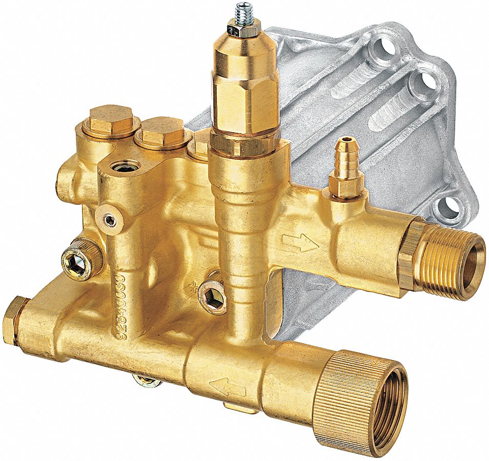 4WXW7 - Pressure Washer Pump 2.5 GPM 3/4GH x M22