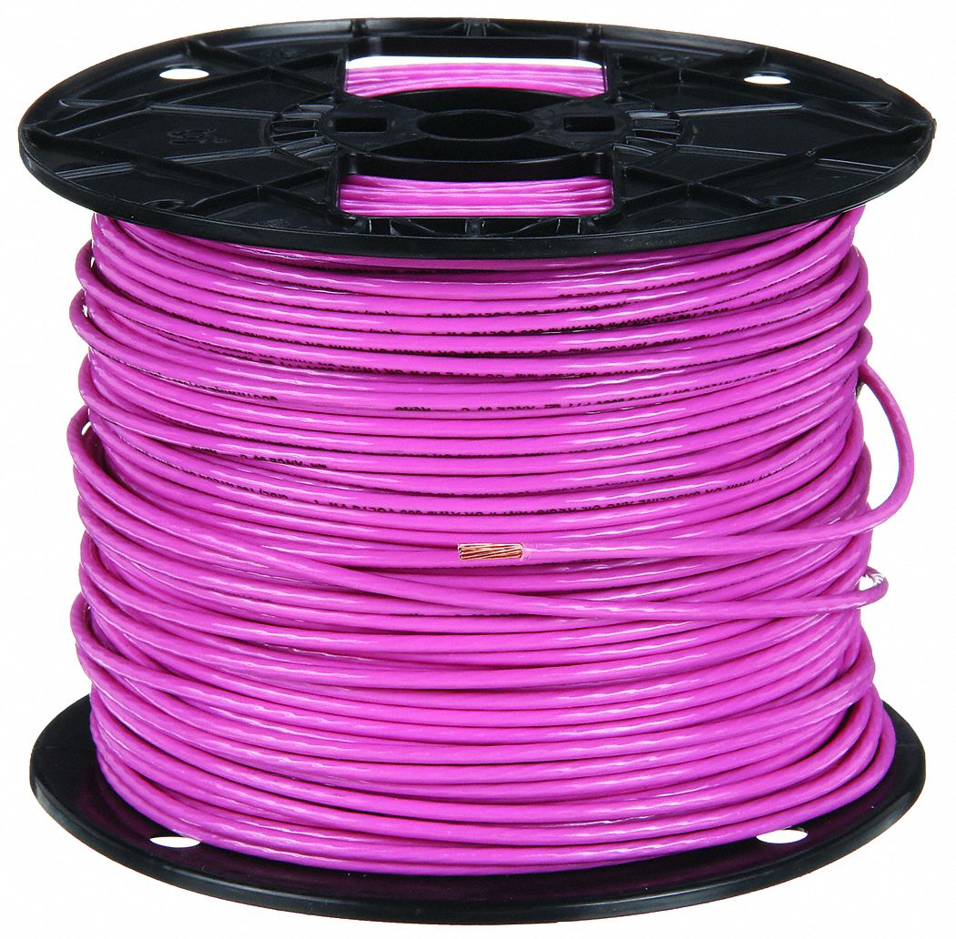 SOUTHWIRE, 12 AWG, Pink, Building Wire - 4WZE9|24250301 - Grainger