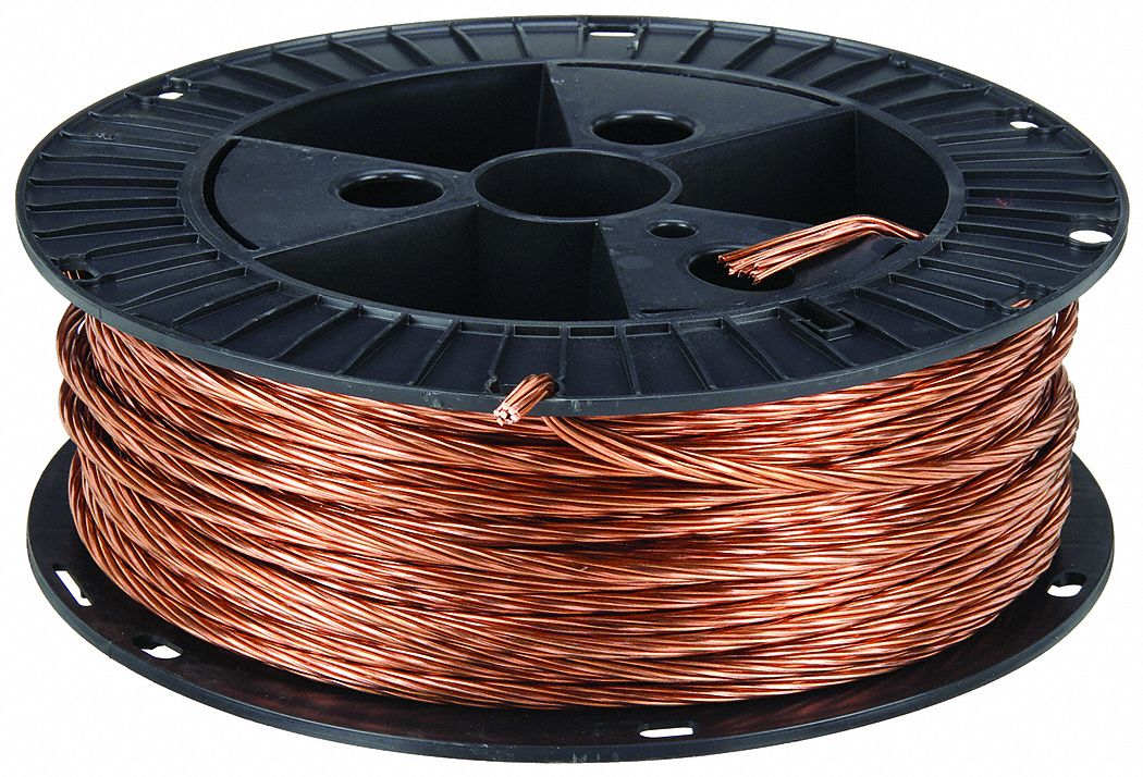 6AWG Stranded Bare Copper Wire • By-the-Ft.