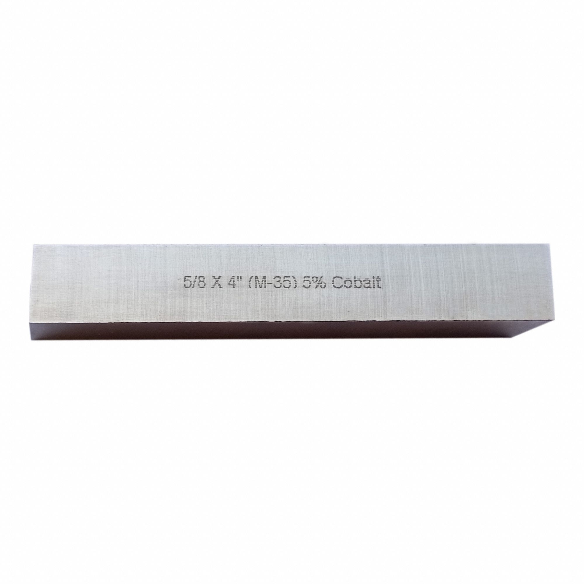 Lathe Tool Blank: Cobalt, Bright (Uncoated), 5/8 in Overall Wd, 5/8 in Overall Ht
