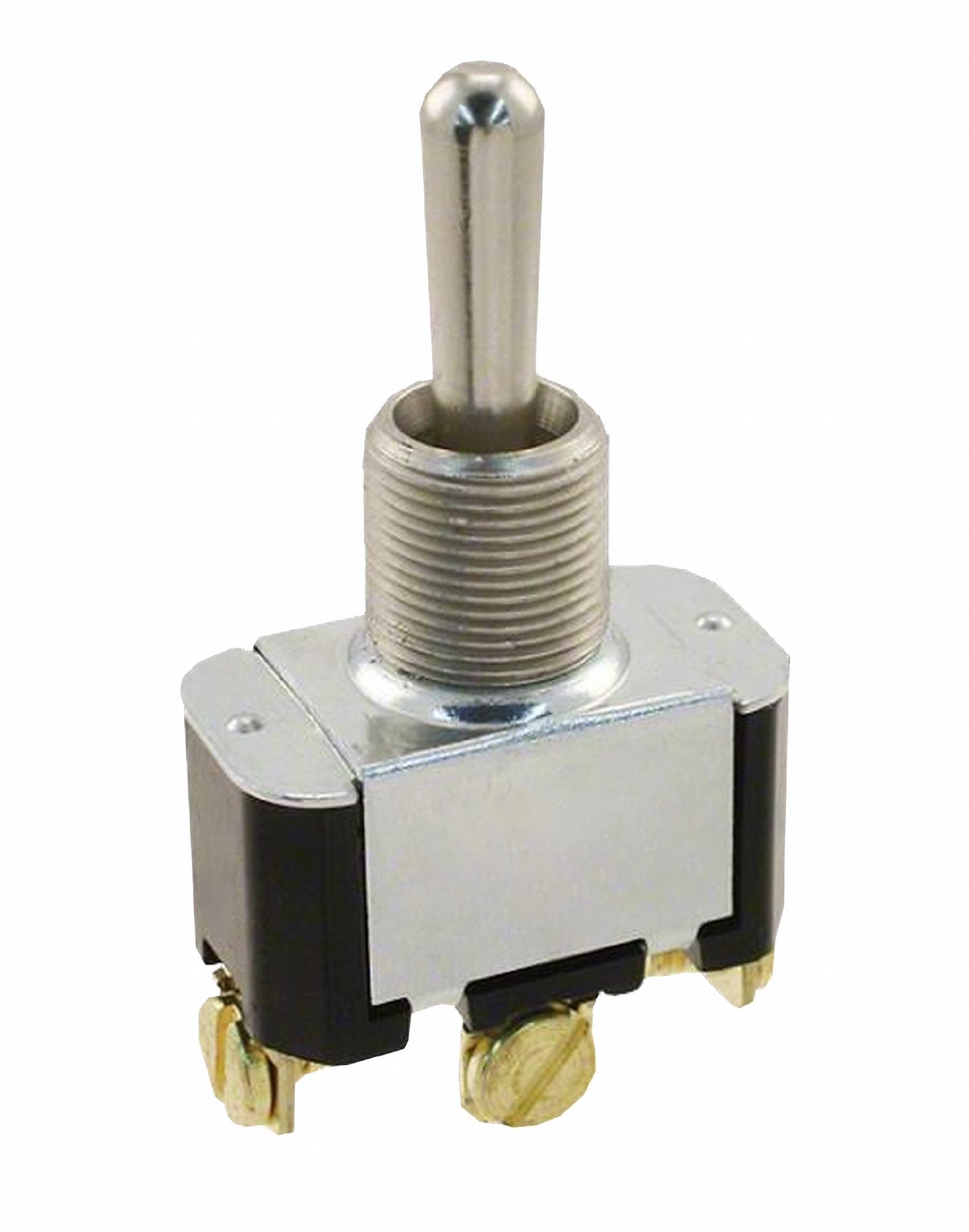 Toggle Switch: 3 Position, 3 Connections, SPDT, Screw Terminals Connection