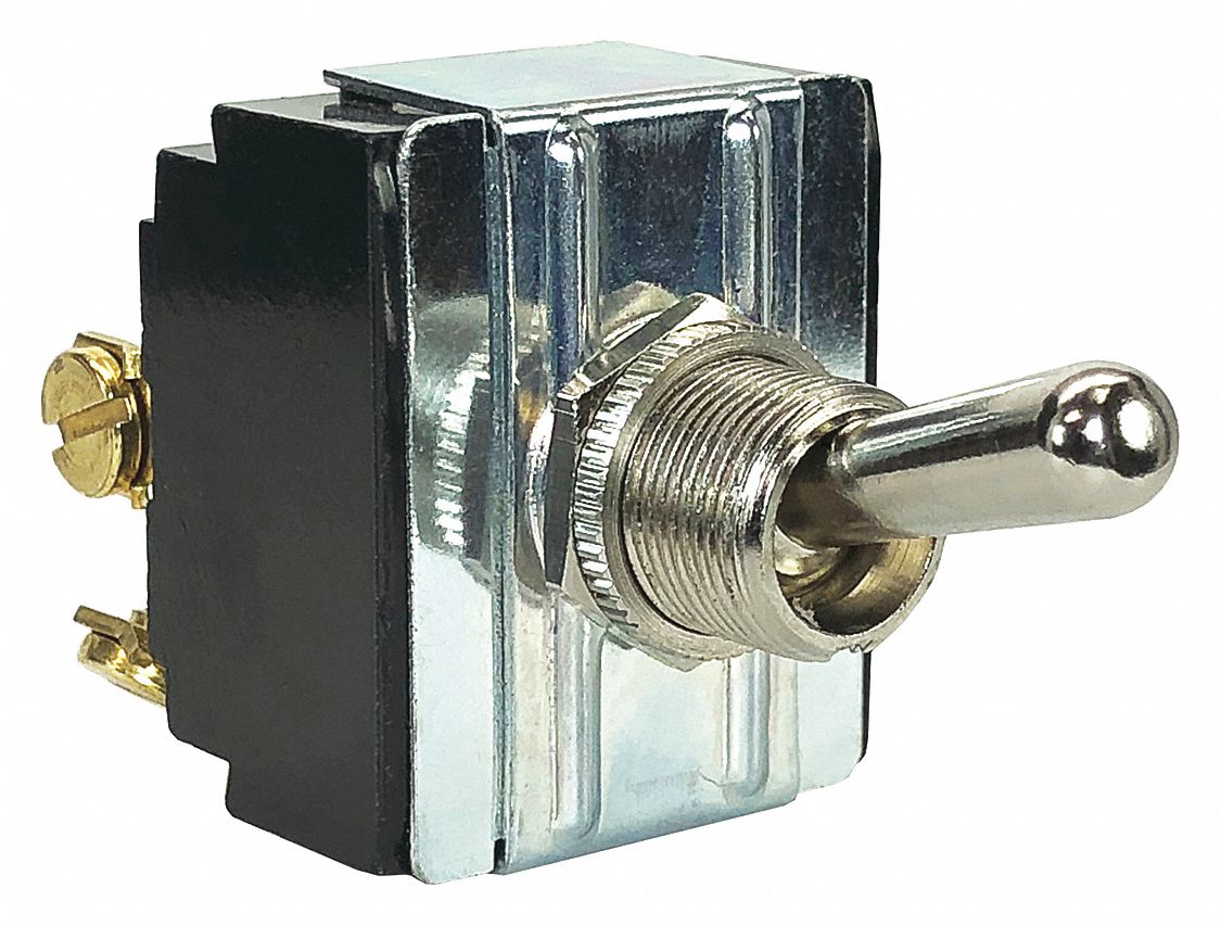 CARLING TECHNOLOGIES Toggle Switch, Number of Connections 6, Switch