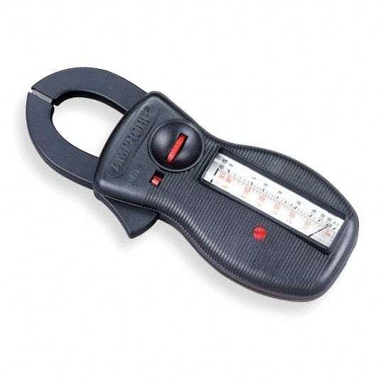 AMPROBE Analog Clamp On Ammeter, 1.0 in (25 mm) Jaw Capacity 4X221RS