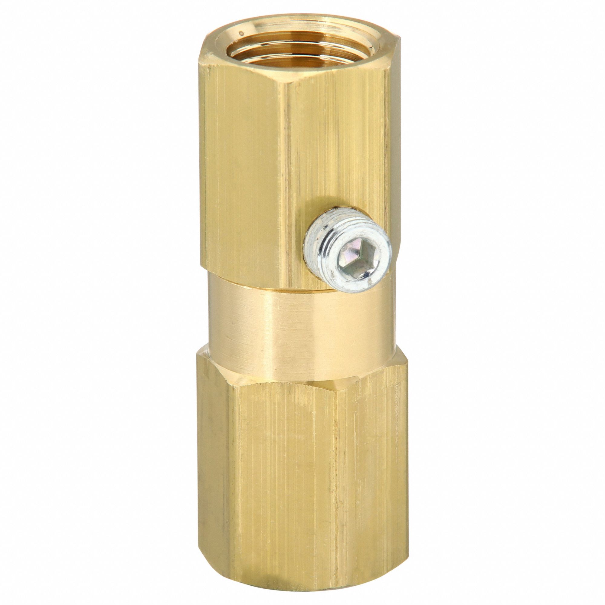 CHECK VALVE, IN TANK, BRASS, 1/2 IN FPT, 1/2 IN FPT, 450 PSI MAXIMUM PRESSURE