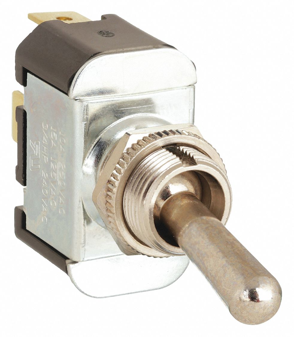 Toggle switch silver - distributed by CABLEMATIC ® 