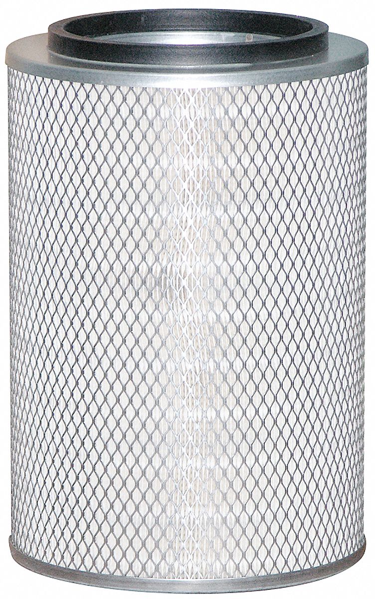 Automotive Air Filter: Round-Oval, Engine, Round, Axial Seal, 11/32 in Inside Dia