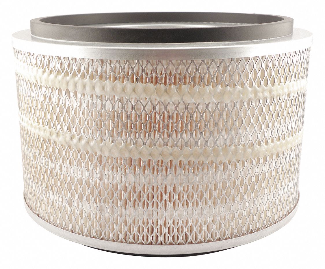 BALDWIN FILTERS Air Filter, Round, 8 in Height, 8 in Length, 12 1/32 in