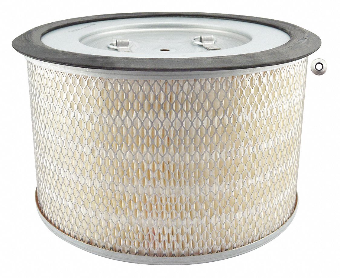 BALDWIN FILTERS Air Filter, Round, 7 5/16 in Height, 7 5/16 in Length