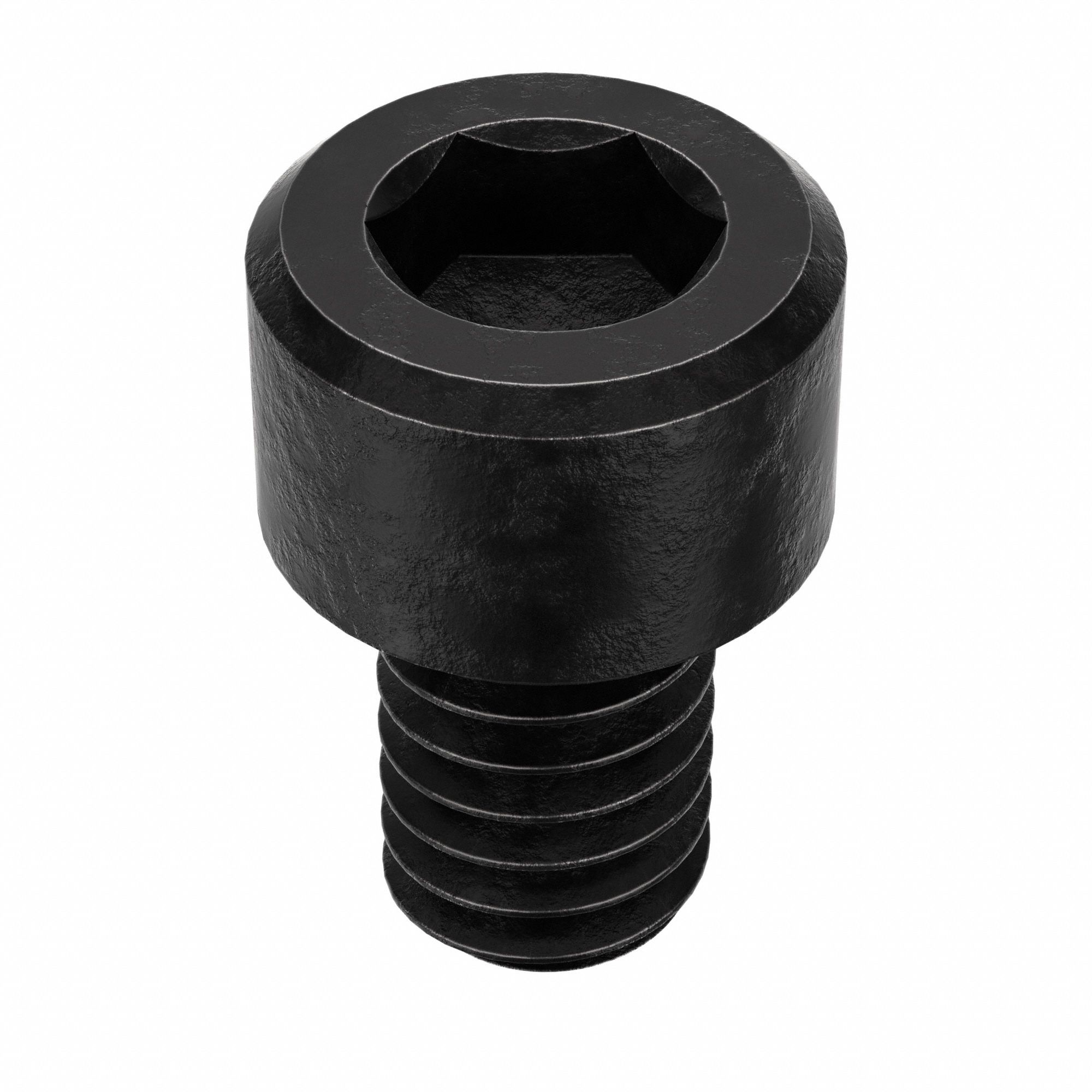 Socket Head Cap Screw: #8-32 Thread Size, 1/4 in Lg, Std, Black Oxide, Alloy Steel, 100 PK