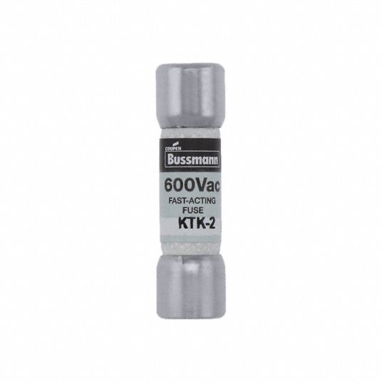 Bussmann 2 A Amps 600v Ac Fuse 4xc38ktk 2 Grainger