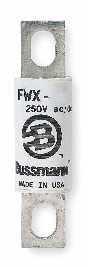 Semiconductor Fuse: FWX Series, Fast-Acting, 35 A, 250 V AC, 250 V DC DC Volt Rating, Non-Indicating