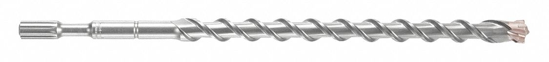 HAMMER DRILL BIT, 1-1/4 IN DIAMETER, 11 IN LENGTH