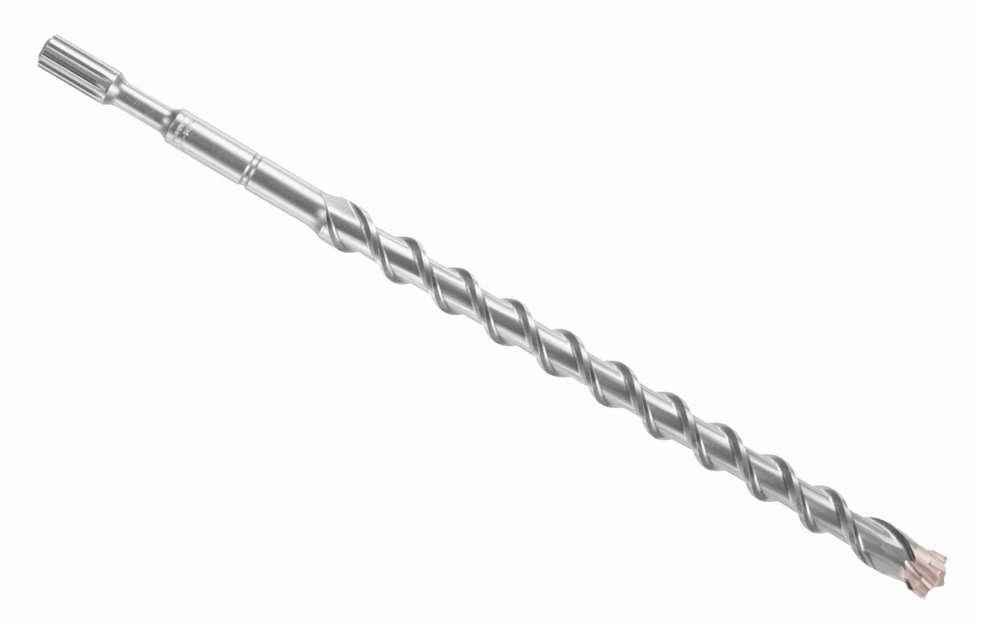 ROTARY HAMMER DRILL BIT, 1 IN BIT SIZE, 16 IN MAX DRILLING DEPTH, 21 IN L, CARBIDE
