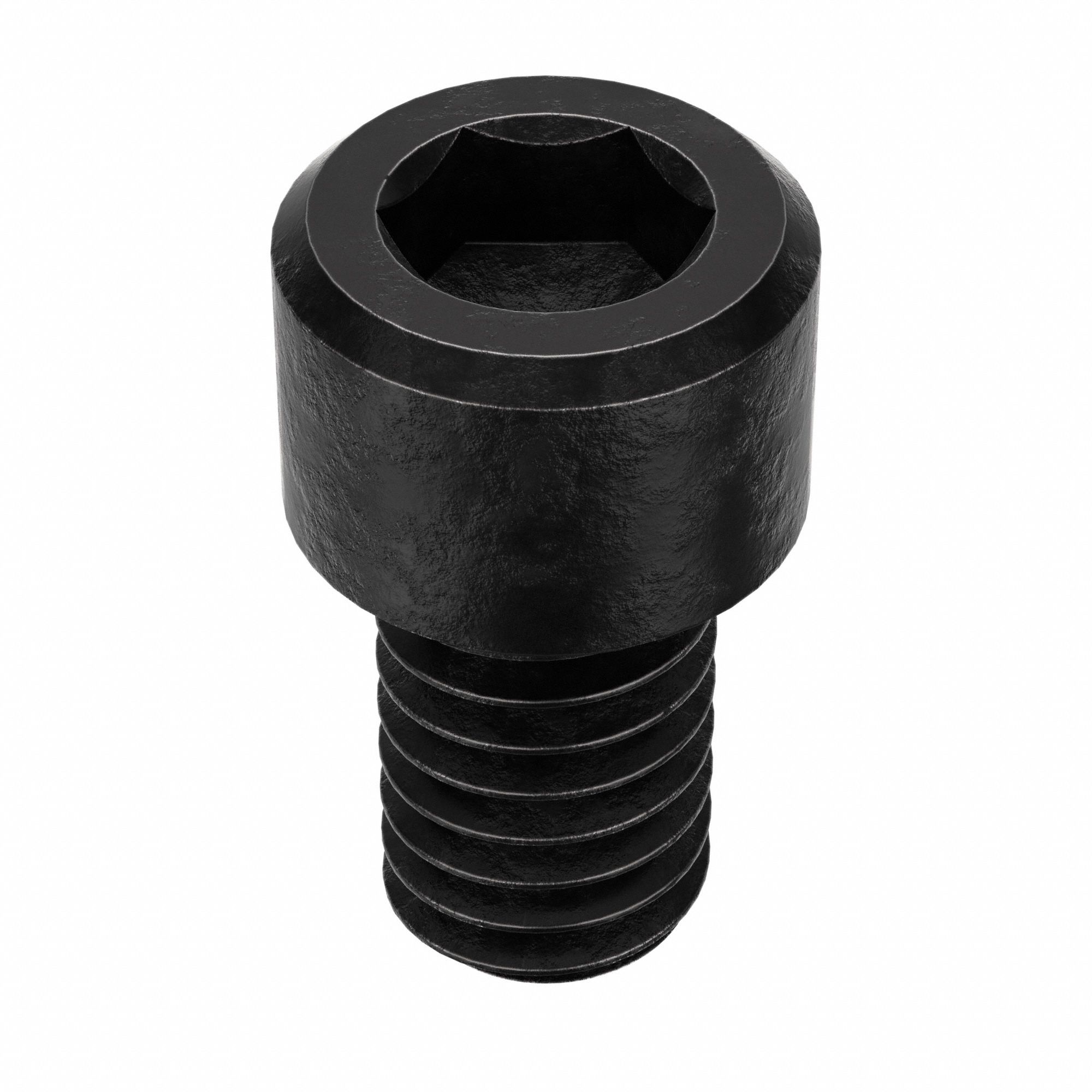 SOCKET HEAD CAP SCREW, 5/16"-18 THREAD SIZE, ½ IN L, STANDARD, BLACK OXIDE, STEEL, 100 PK