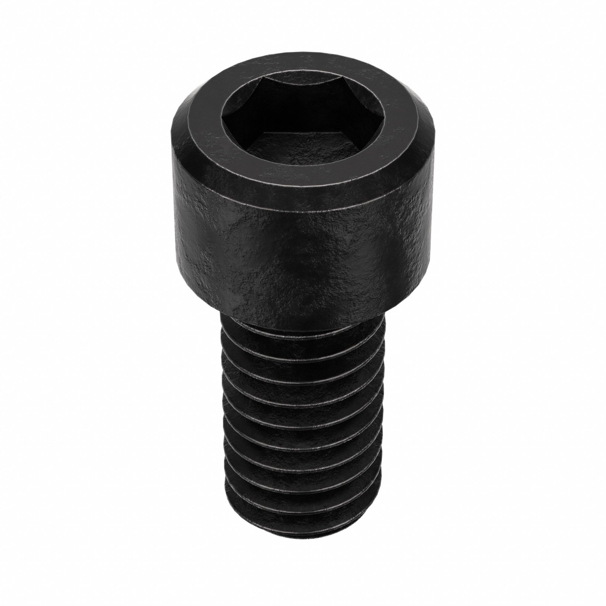 SOCKET HEAD CAP SCREW, 5/16"-18 THREAD SIZE, ⅝ IN L, STANDARD, BLACK OXIDE, STEEL, 100 PK