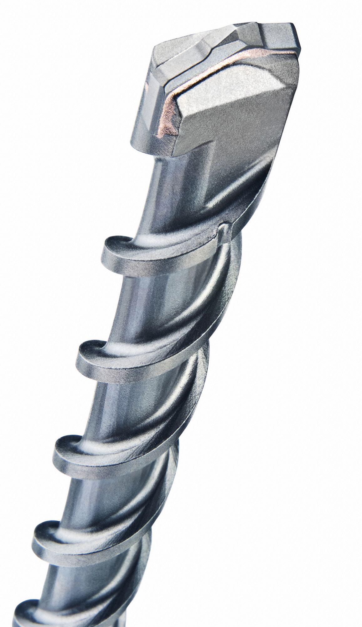 BOSCH 1/2 in x 13 in Spline Hammer Drill Bit, Number of Cutter Heads 4